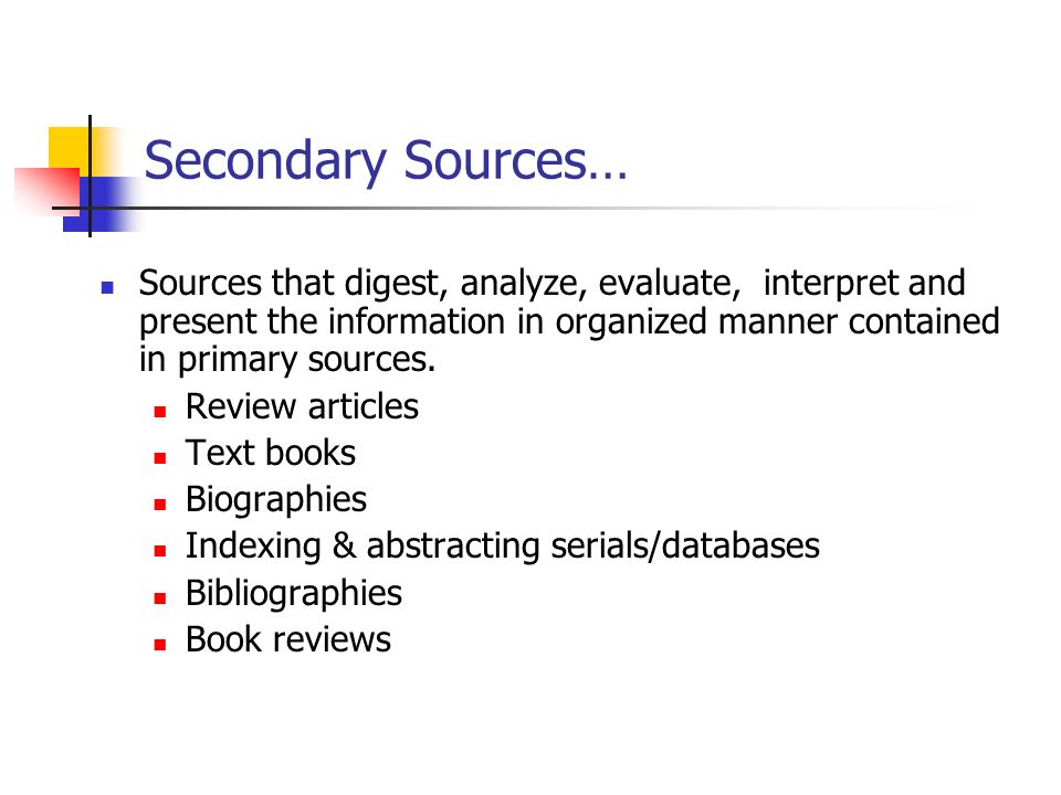 Doing Literature Survey Some General Tips On Sources To Be