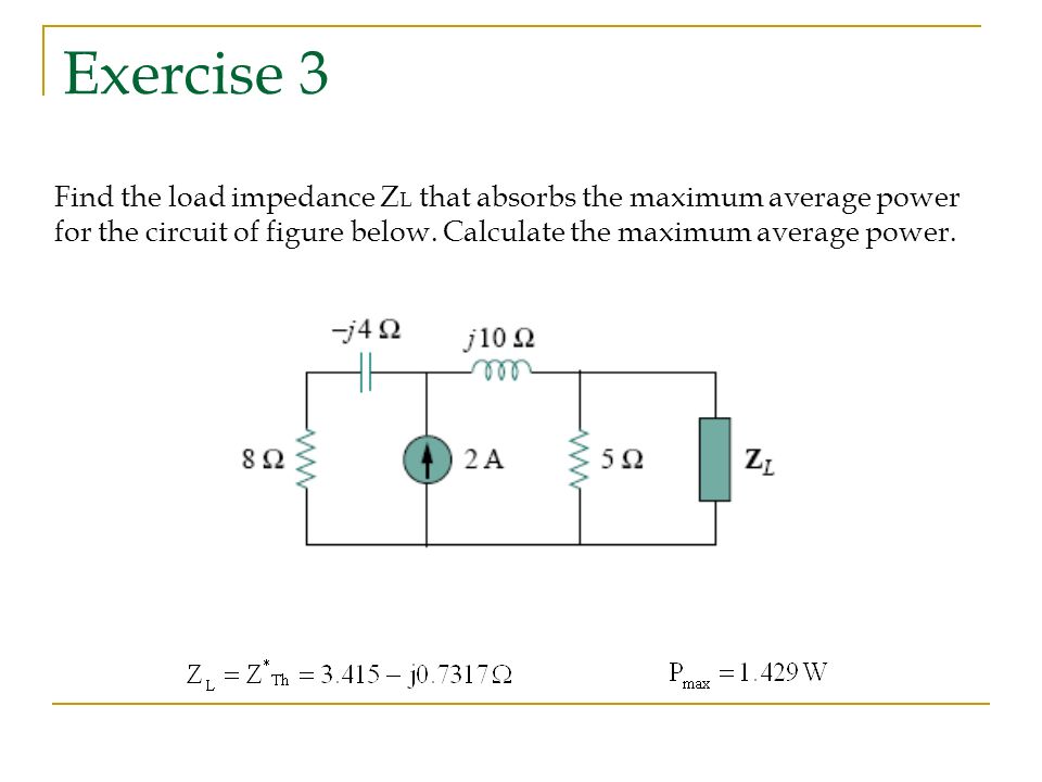 AC POWER ANALYSIS Instantaneous & Average Power - ppt download
