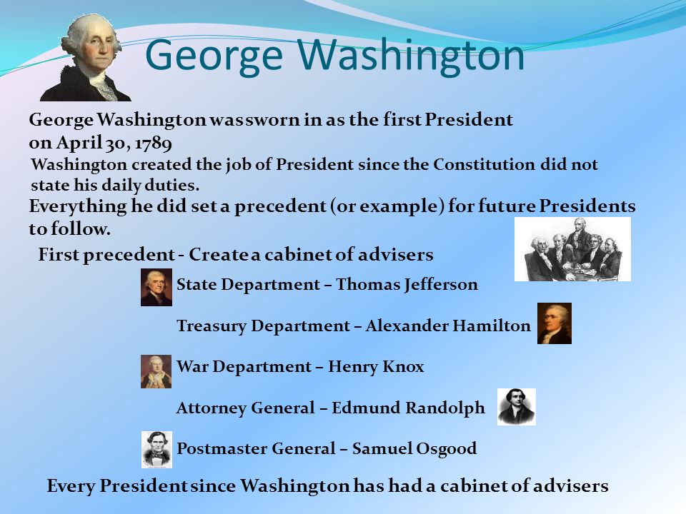 George Washington S Presidency Ppt Video Online Download