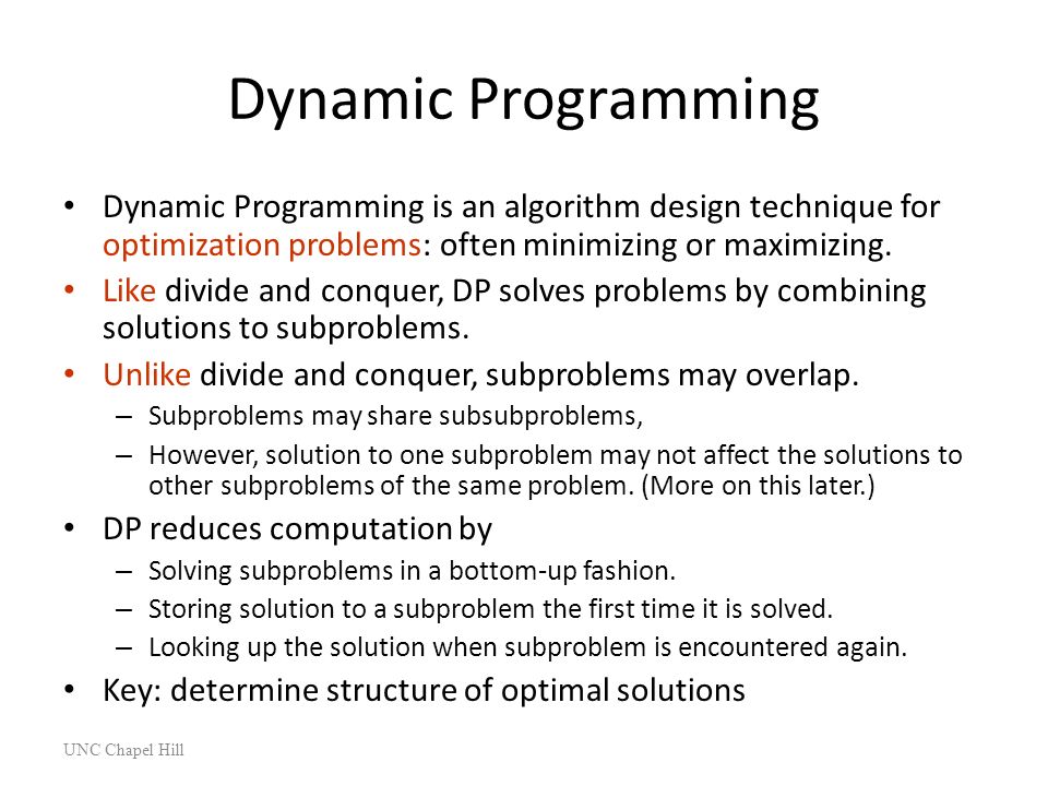 Dynamic Programming UNC Chapel Hill Z. Guo. - ppt video online download