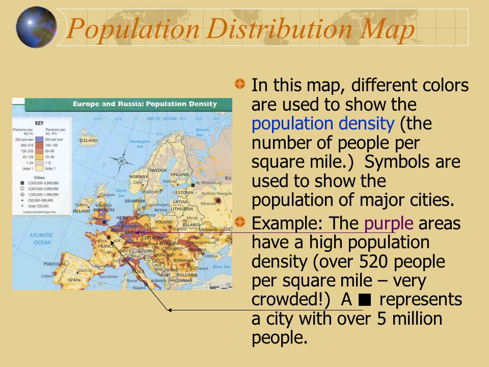 Population Distribution Map