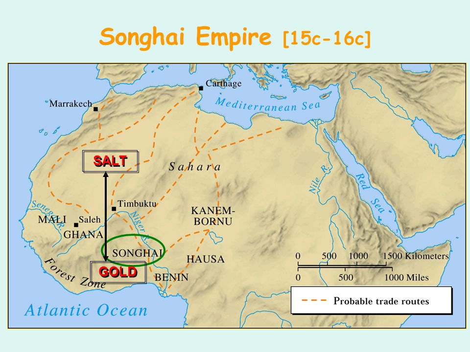 Songhai Empire [15c-16c] SALT GOLD