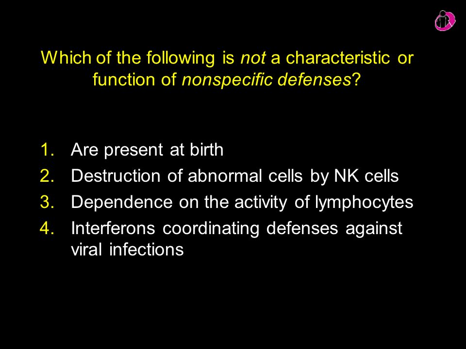 Destruction of abnormal cells by NK cells
