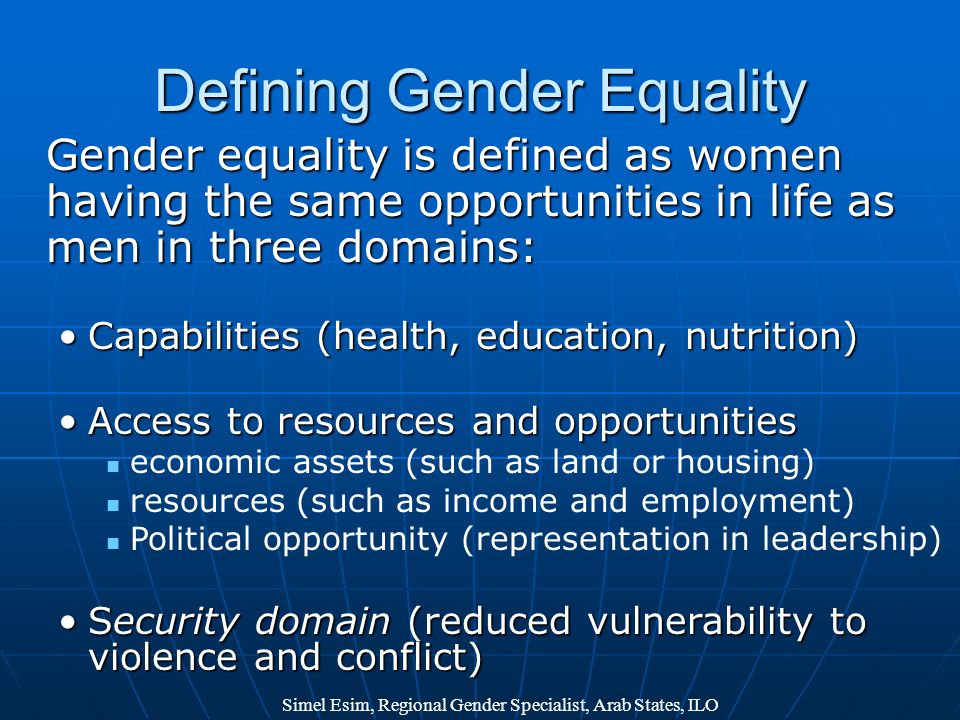 Gender Equality and Youth Employment: Reflections on Arab States - ppt  download