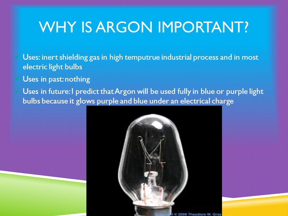 What is Argon? By Matthew Prell. - ppt download
