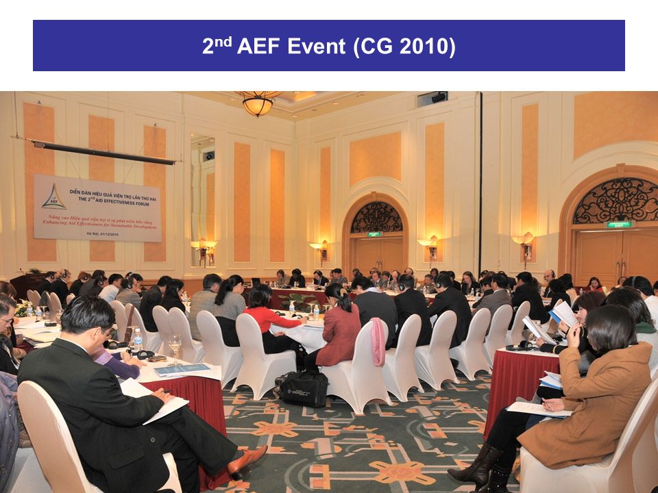 2nd AEF Event (CG 2010)