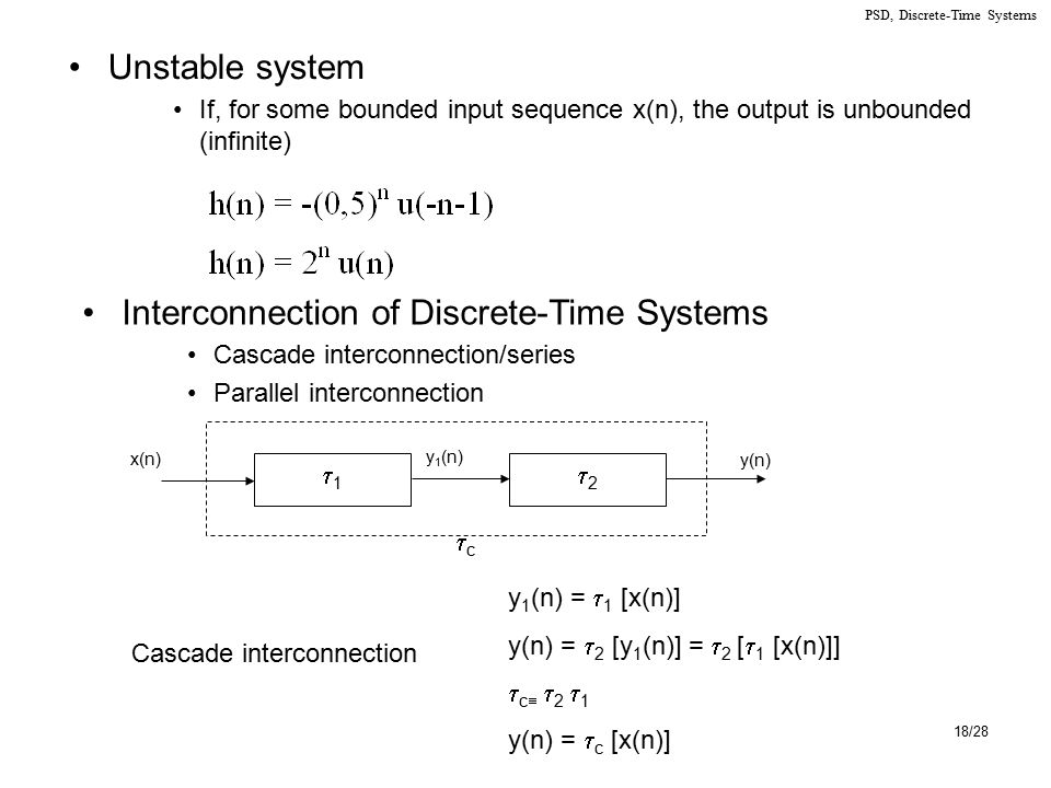 Discrete Time Signals And Systems Ppt Video Online Download