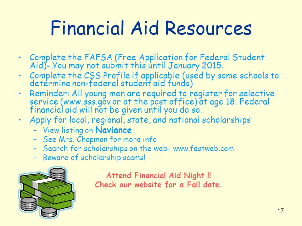 Financial Aid Resources