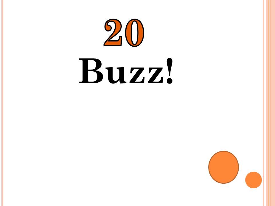 20 Buzz!