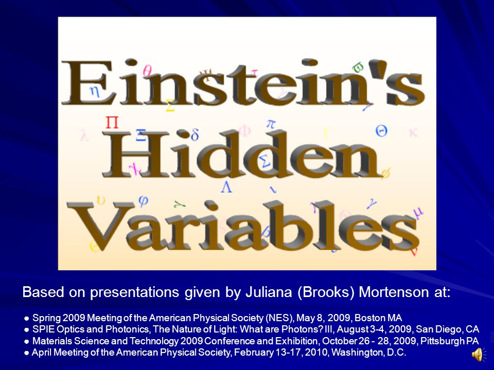 Based on presentations given by Juliana (Brooks) Mortenson at: