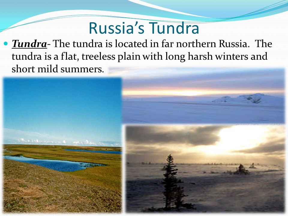 Russia’s Tundra