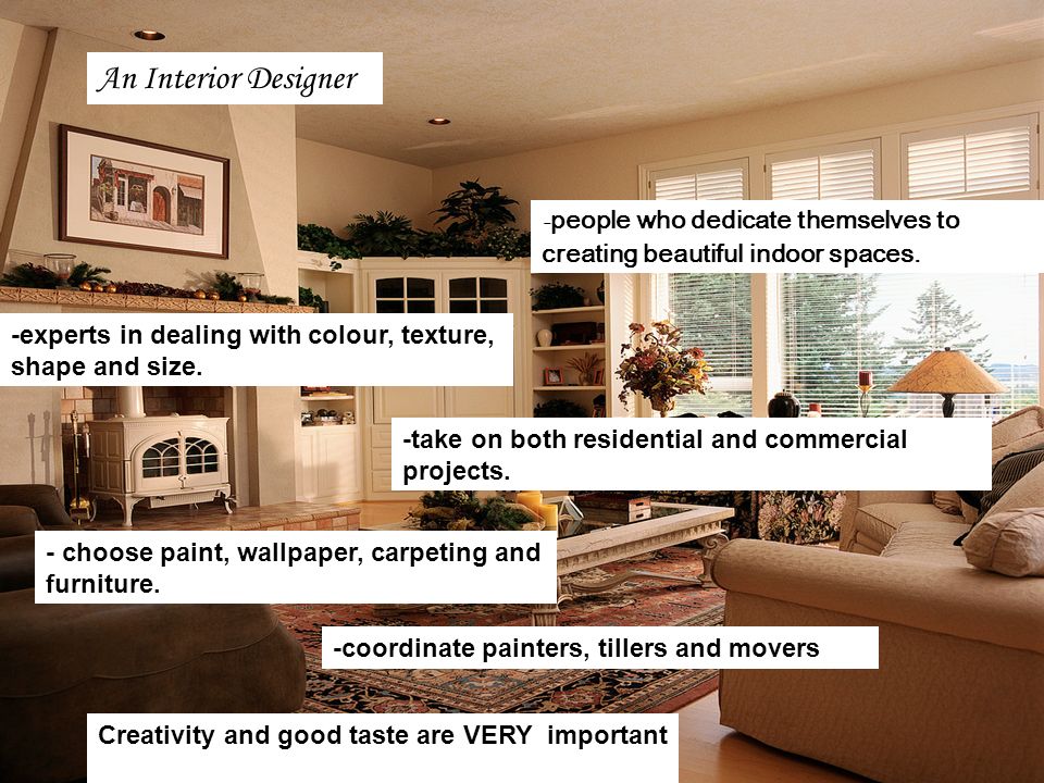 An Interior Designer And An Architect Ppt Video Online