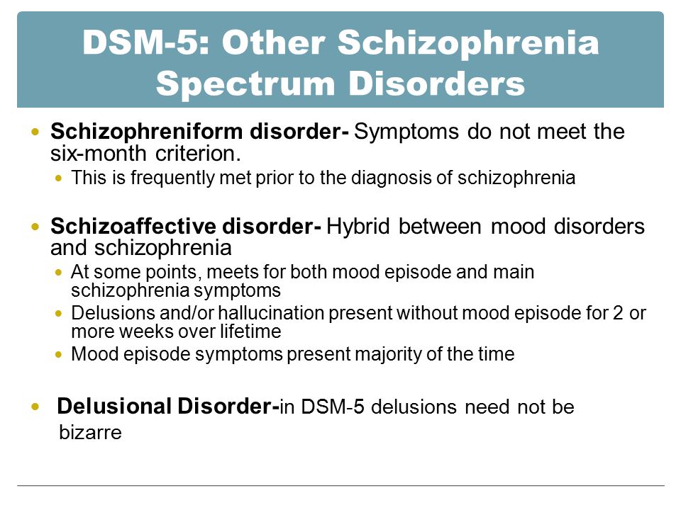 Schizophrenia Spectrum Disorders | Noba