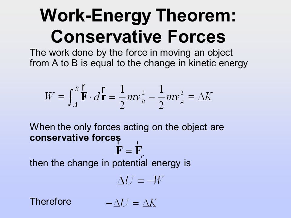 Kinetic Energy, Work, Power, and Potential Energy - ppt video online  download