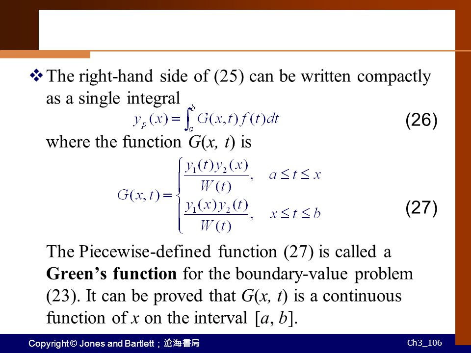Higher Order Differential Equations Ppt Download