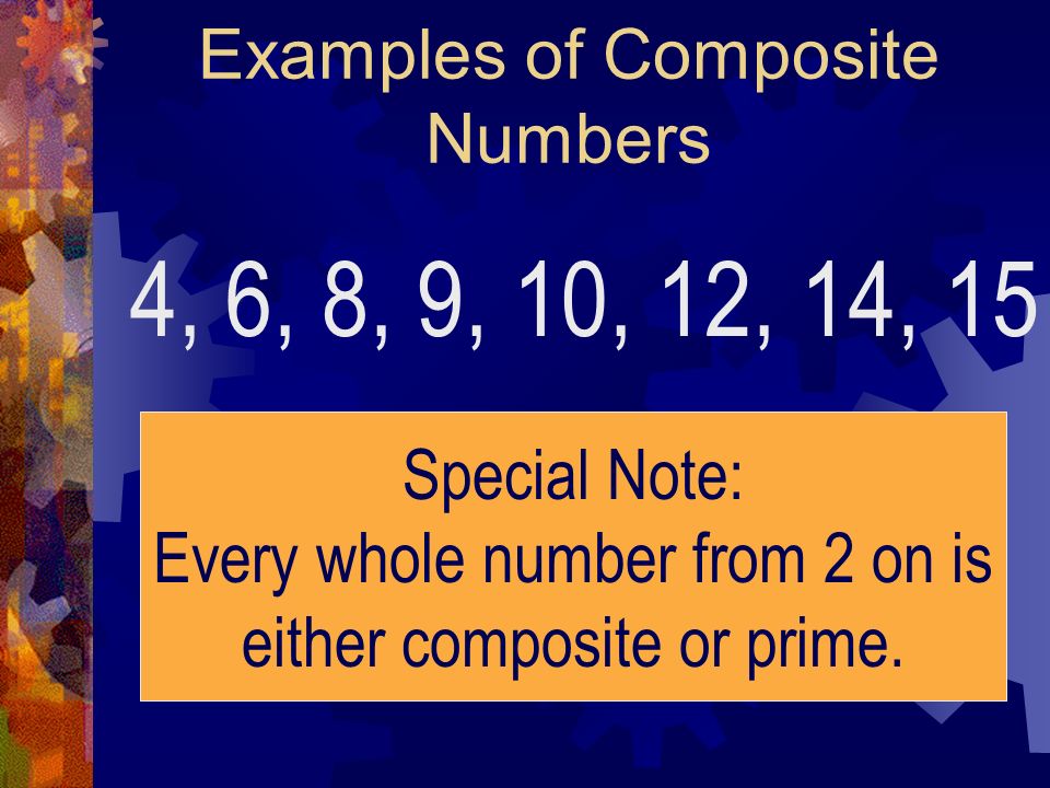Examples of Composite Numbers