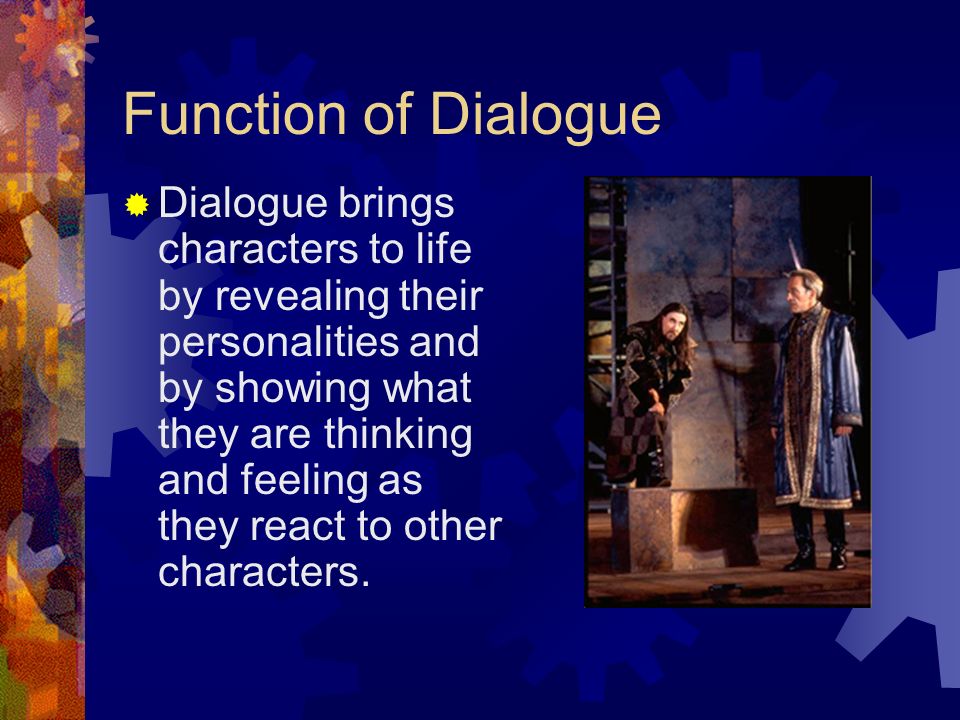 Function of Dialogue