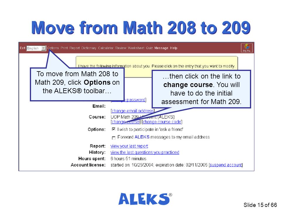 Introduction To Aleks Ppt Download