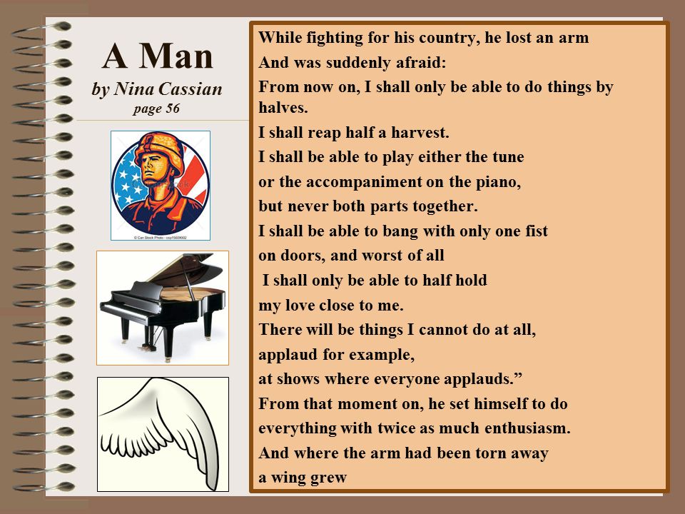A Man by Nina Cassian page 56
