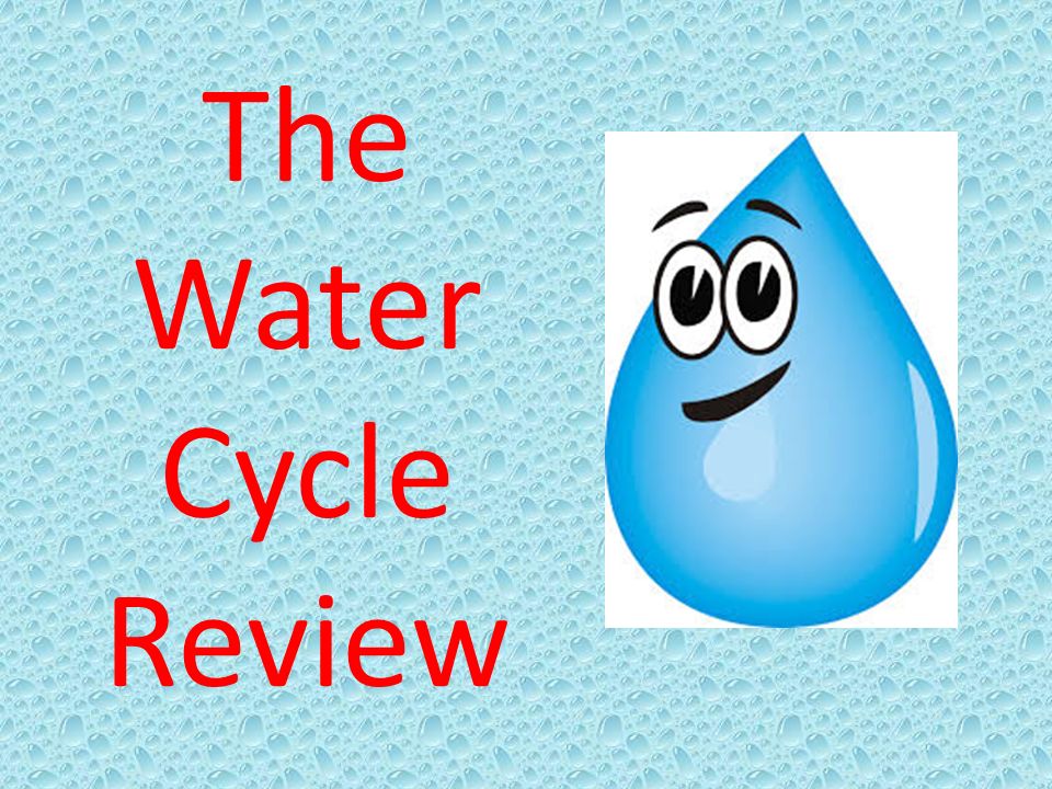 The Water Cycle Review