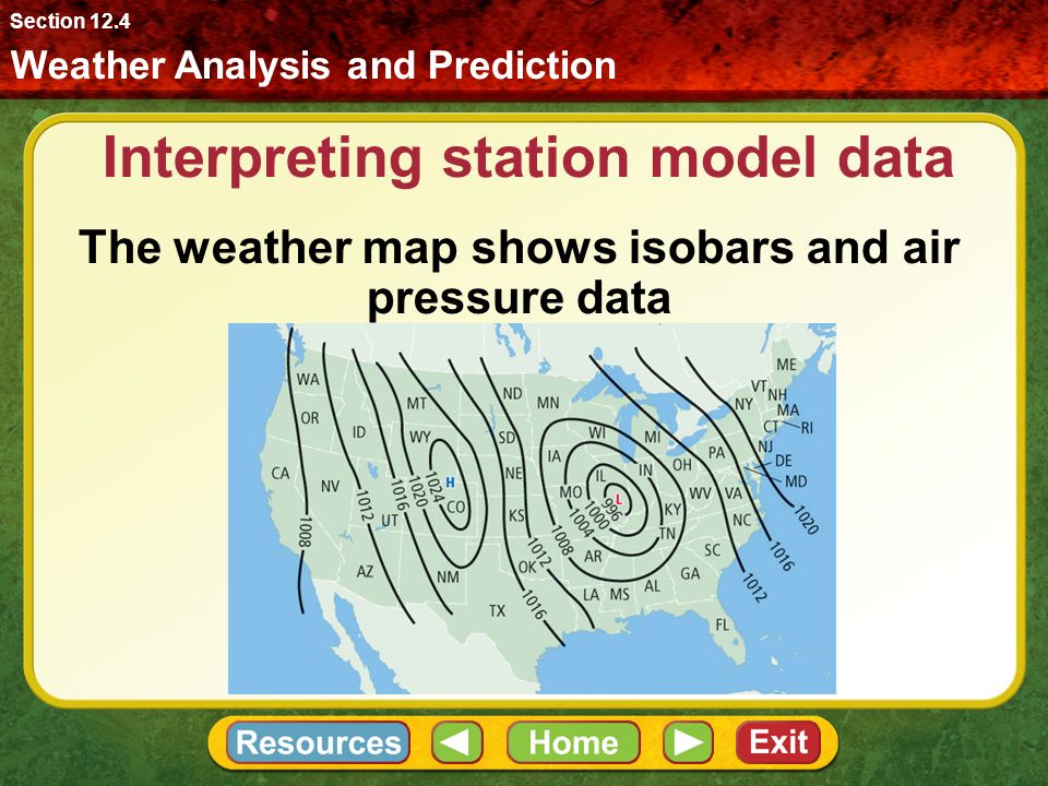 Interpreting station model data