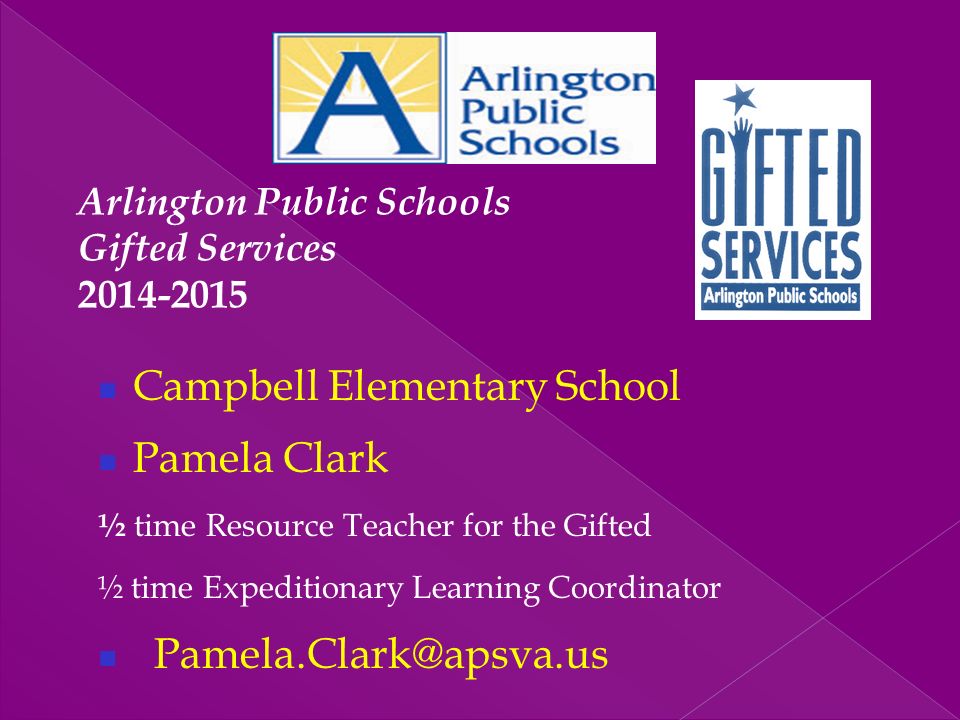 Welcome to APS - Arlington Public Schools