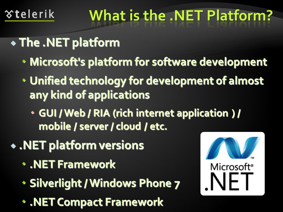 What is the .NET Platform