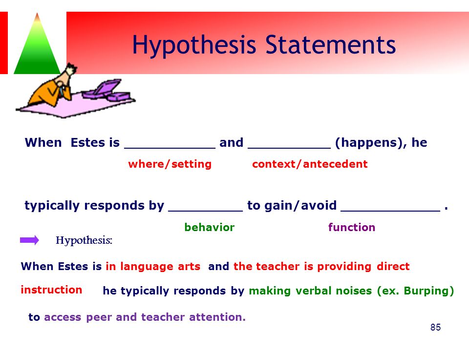 Hypothesis Statements