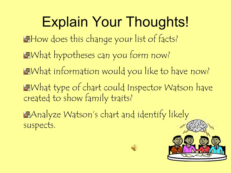 Inspector Watson S Chart Answers