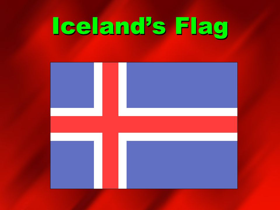 Iceland’s Flag