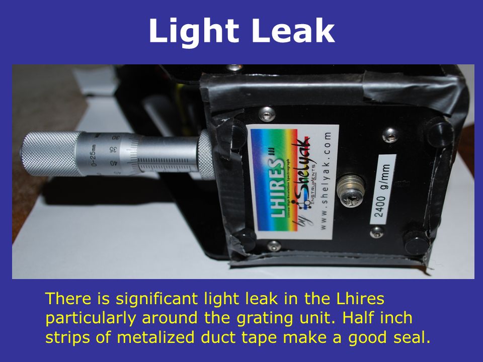 Lhires Lite spectroscope