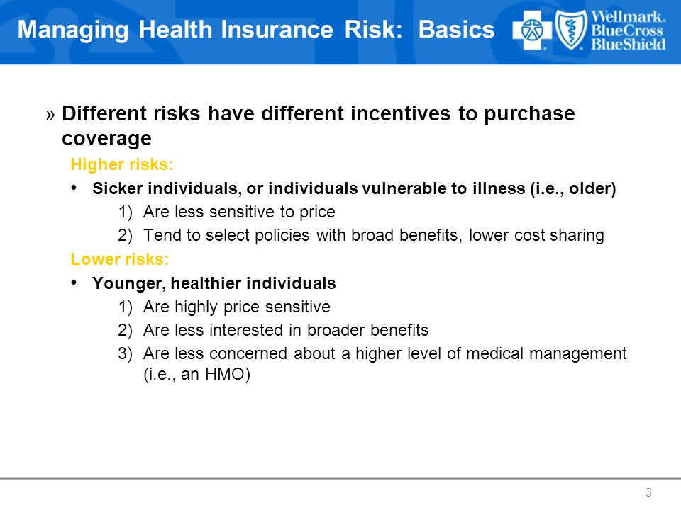 Managing Health Insurance Risk: Basics