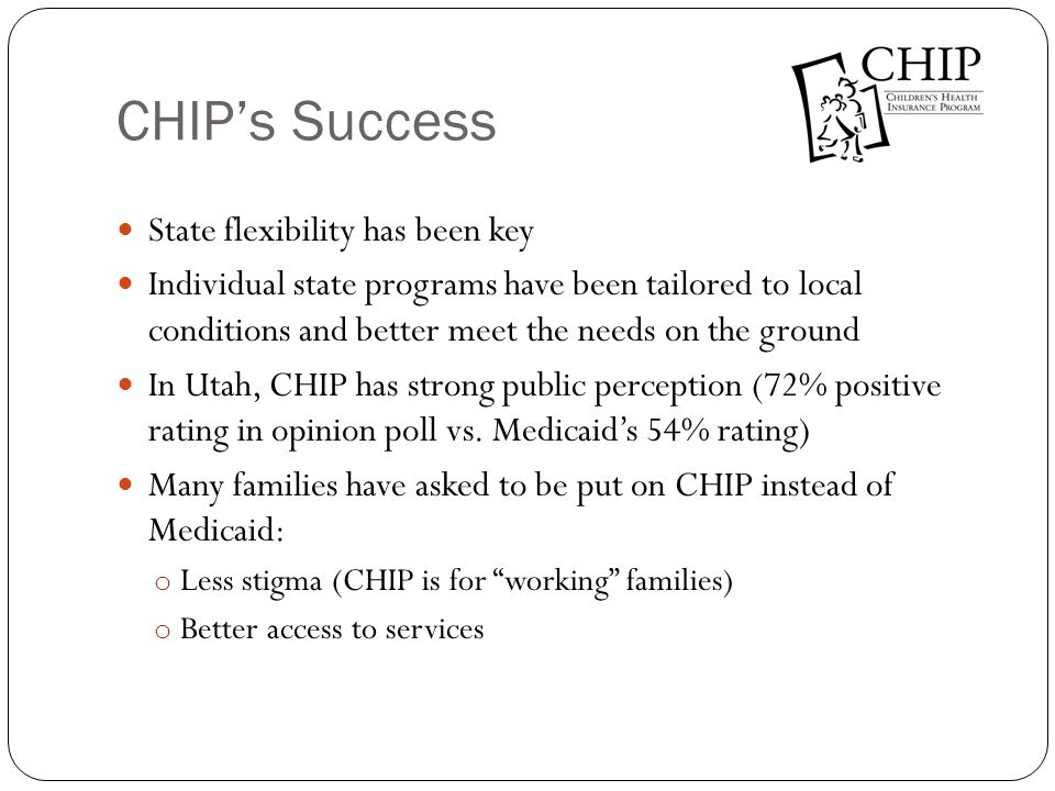 CHIP’s Success State flexibility has been key