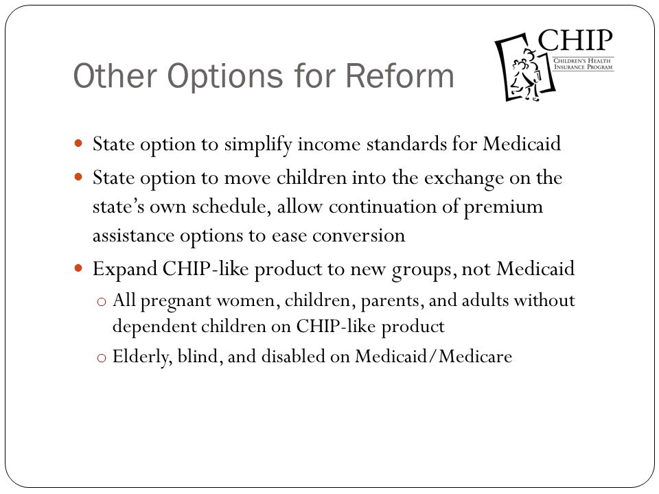 Other Options for Reform