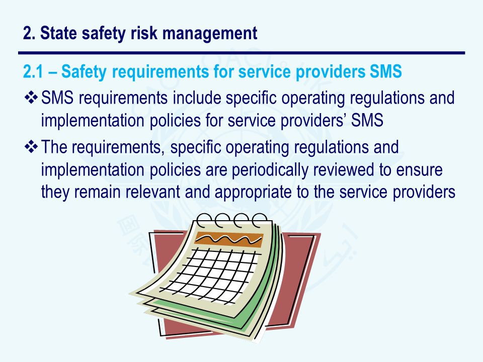 2. State safety risk management