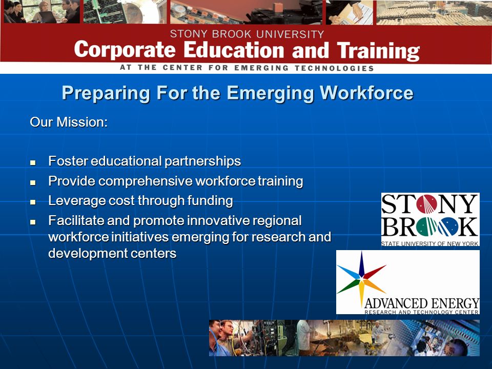 Preparing For the Emerging Workforce