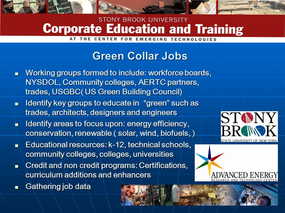 Green Collar Jobs