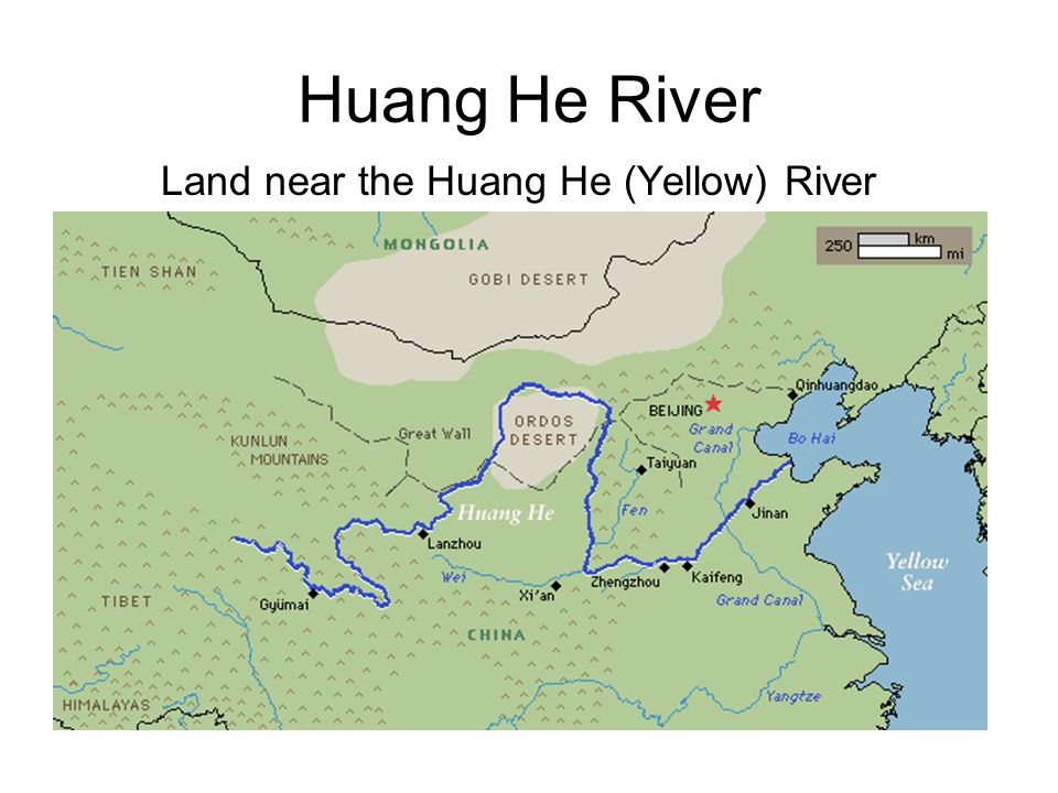 huang he river valley