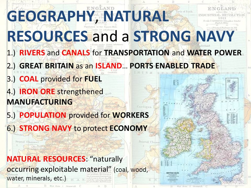 Geography, Natural Resources and a Strong Navy