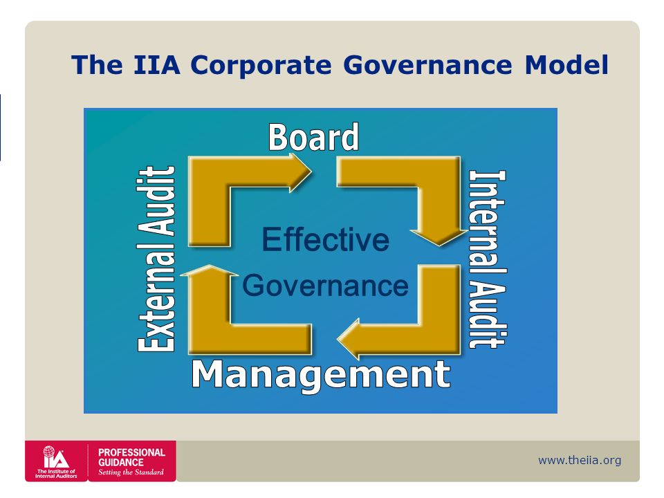 The IIA Corporate Governance Model