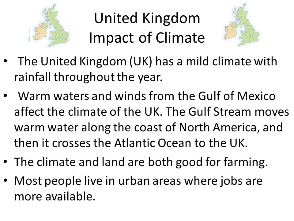 United Kingdom Impact of Climate