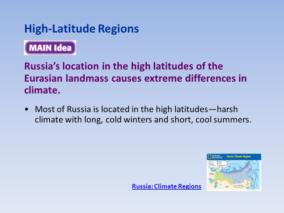 High-Latitude Regions