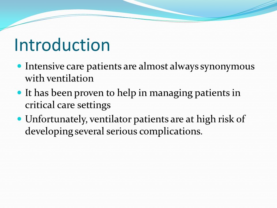 Ventilator Care Bundle Ppt Video Online Download