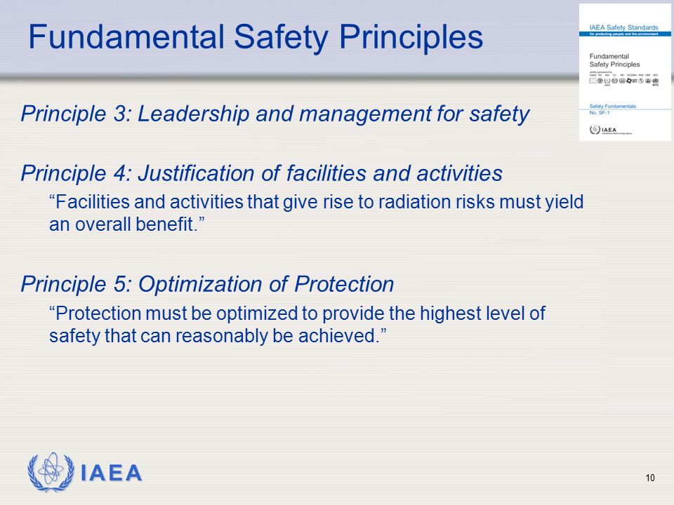 Fundamental Safety Principles