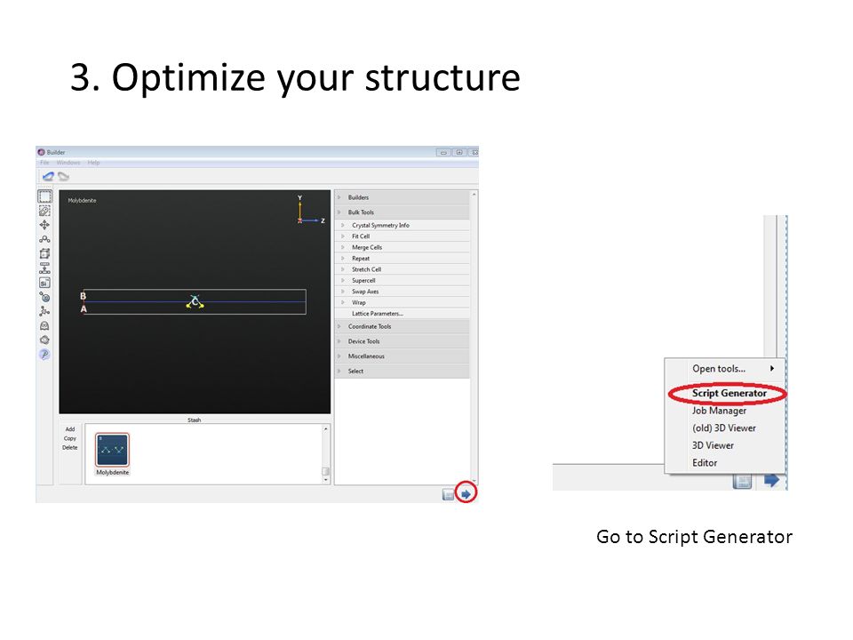 3. Optimize your structure