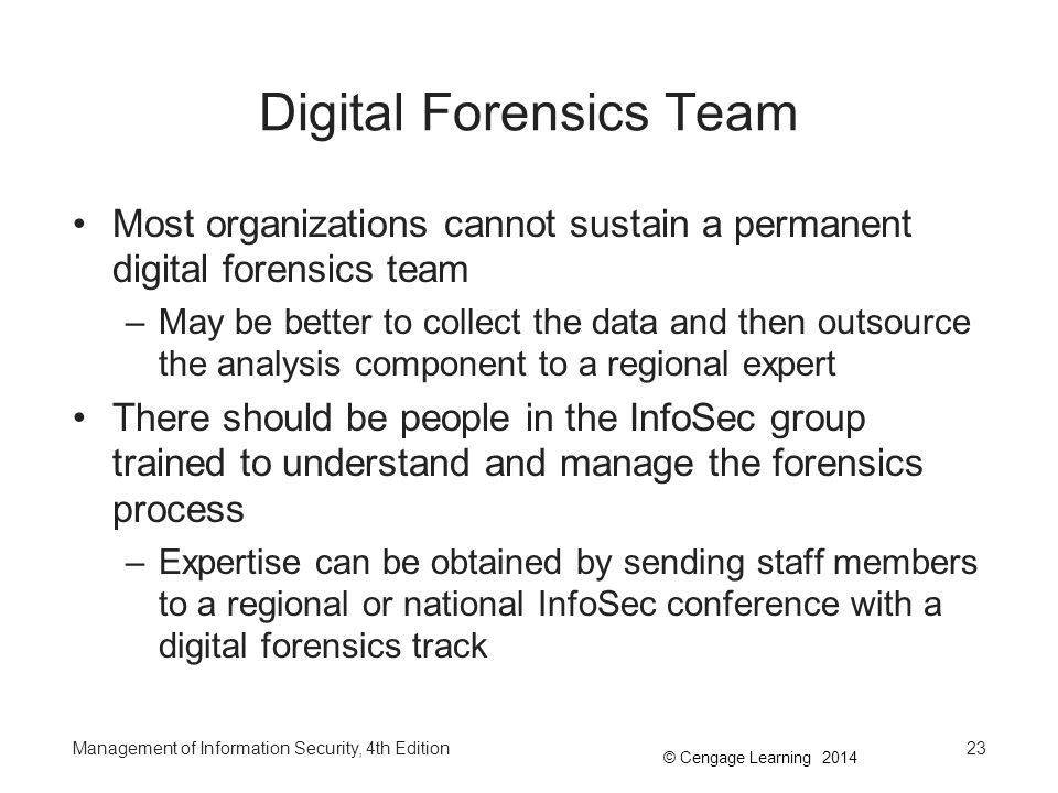 Digital Forensics Team