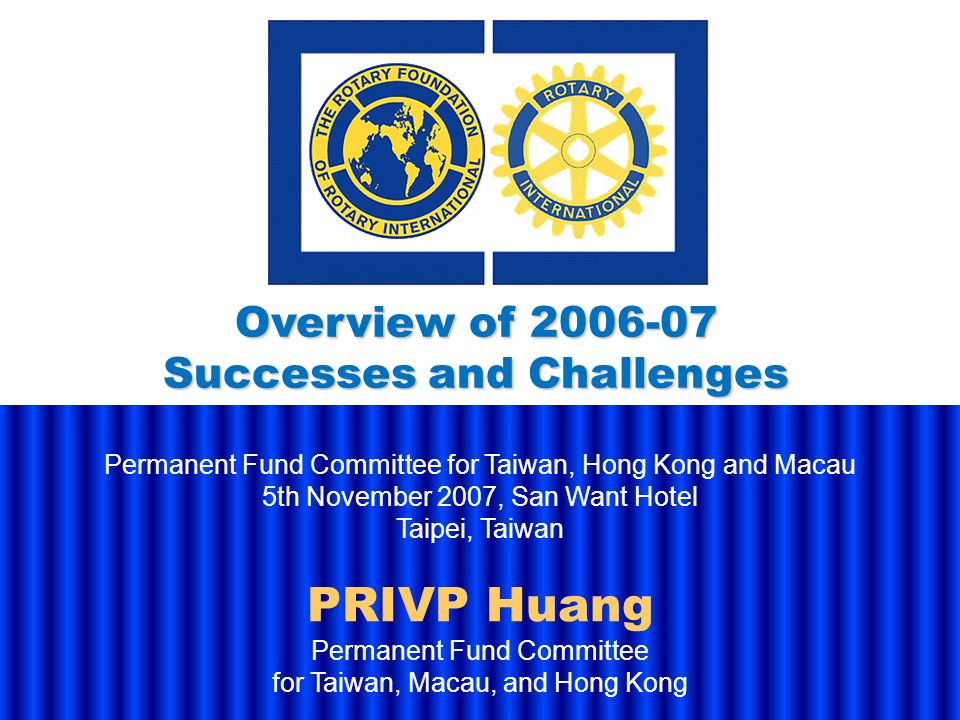 PRIVP Huang Overview of Successes and Challenges