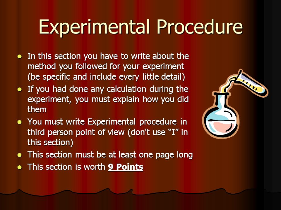 Experimental Procedure