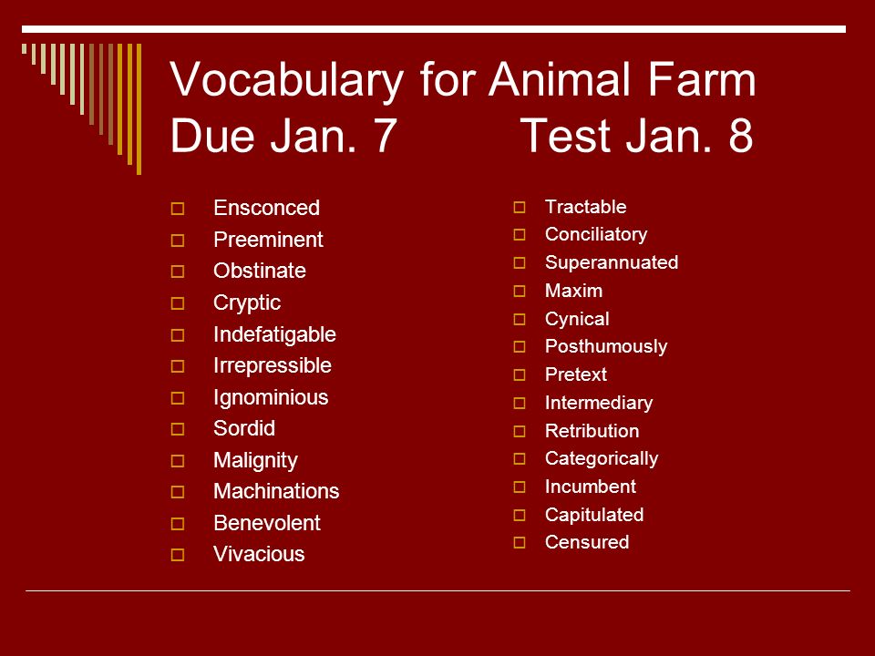 Animal Farm George Orwell - ppt video online download