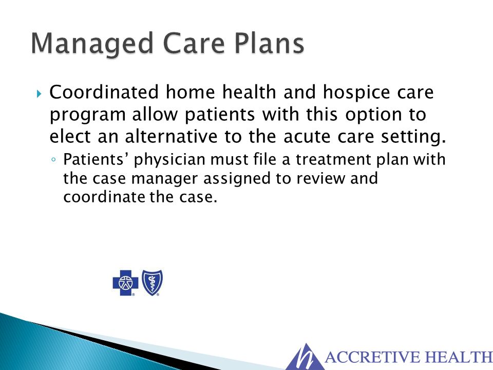 Managed Care Plans